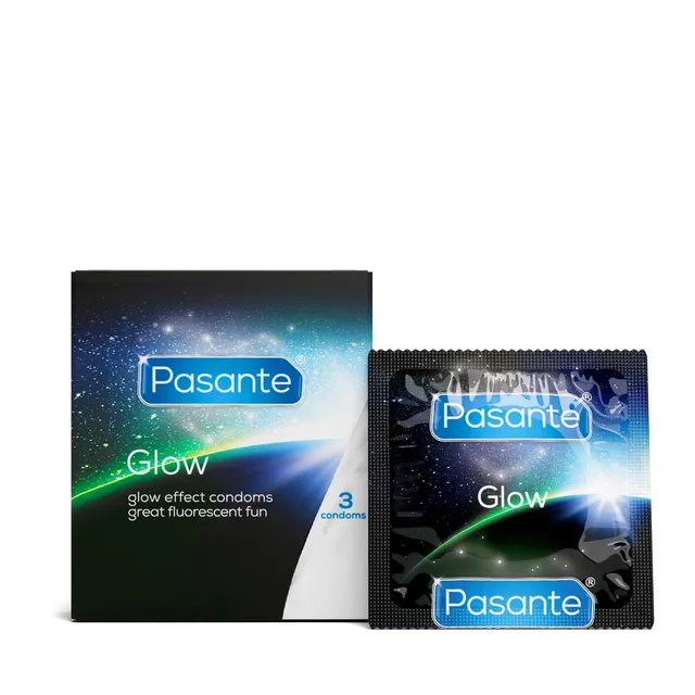 Pasante Glow Kondome 3 Stück leuchtend