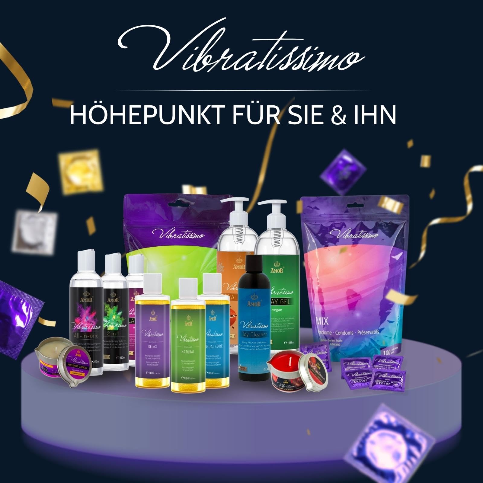 Vibratissimo Toy Cleaner Spray 3x300 ml ohne Alkohol