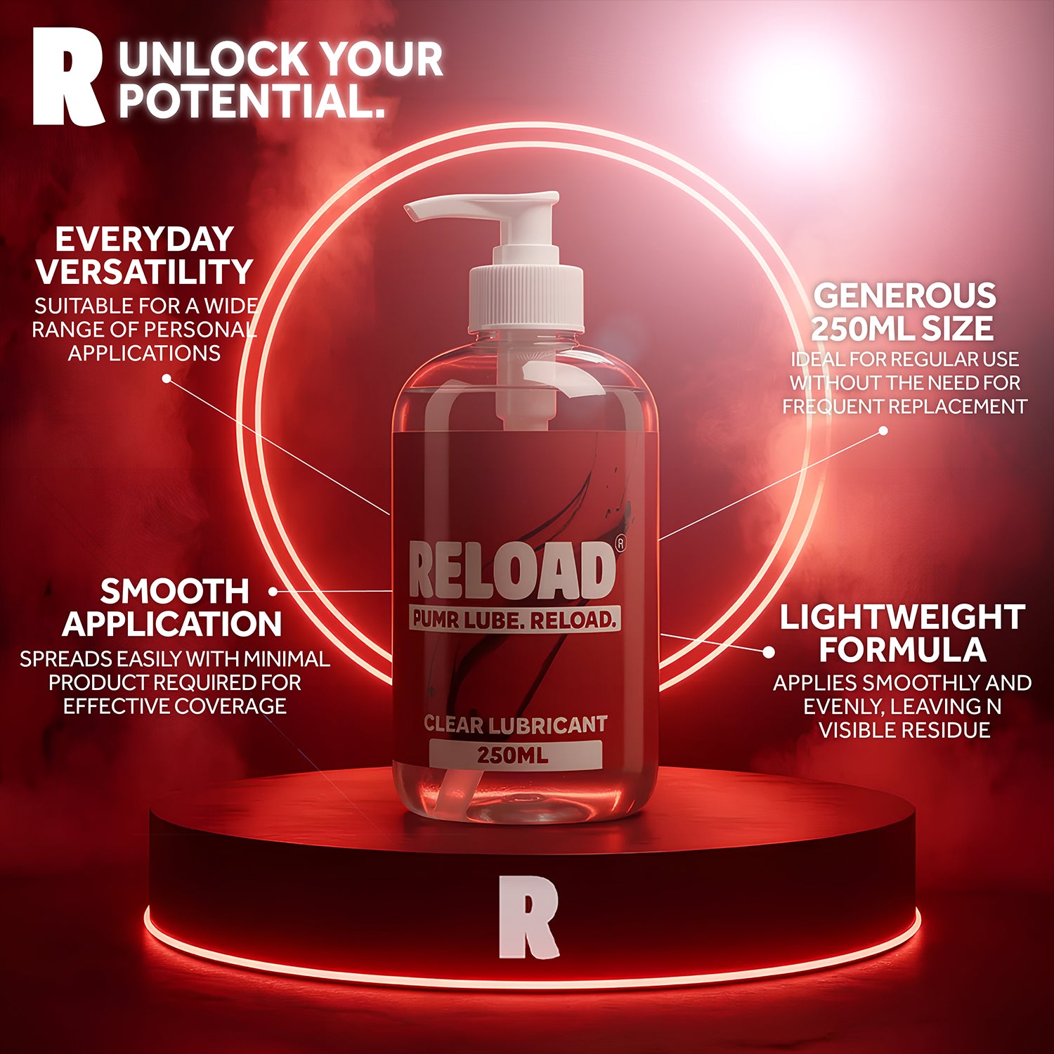 EXS Reload Clear Gleitgel 250ml wasserbasiert
