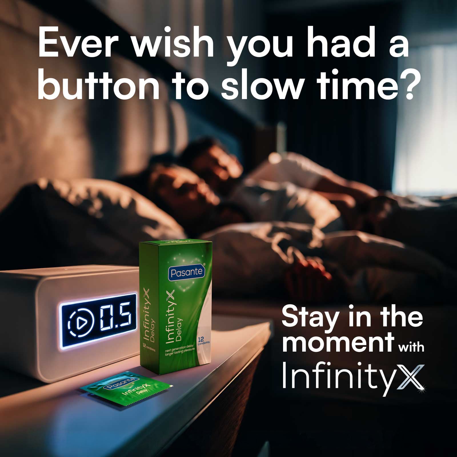 Pasante Infinity Delay Kondome 12er mit Benzocain
