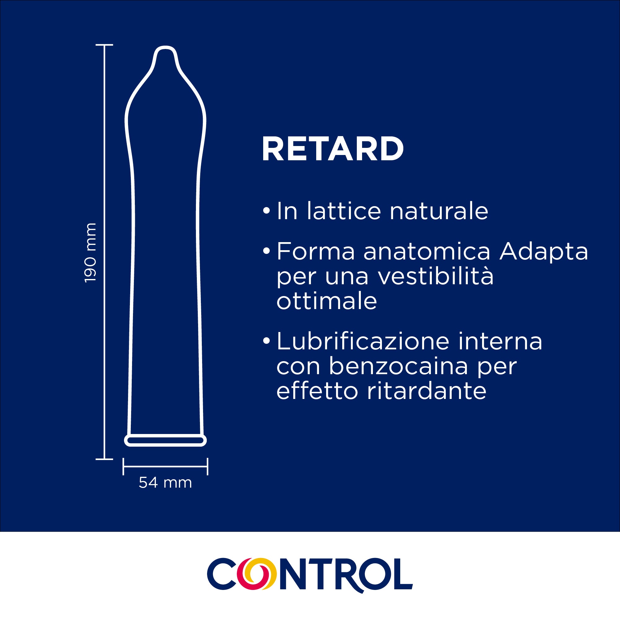 Control Retard Kondome 24 Stück mit Benzocain