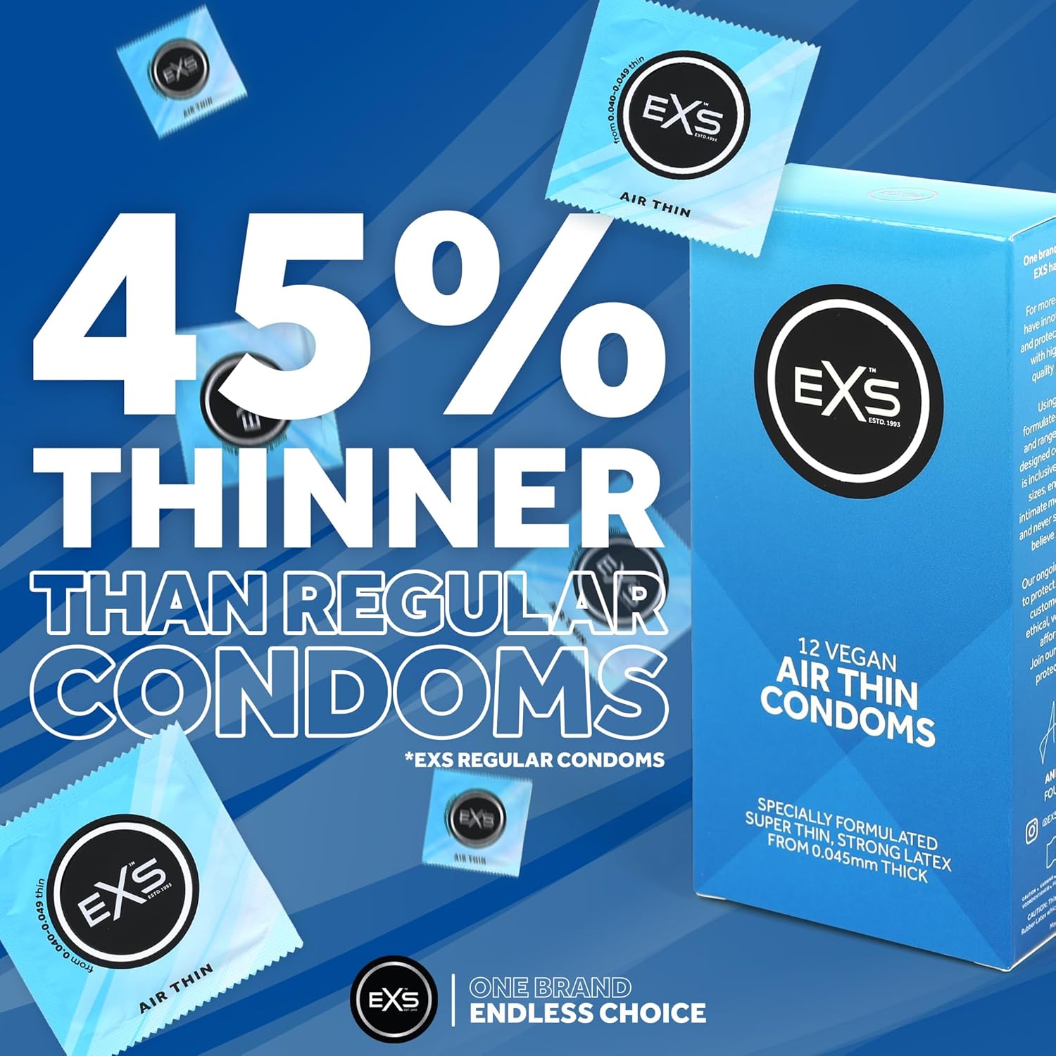 EXS Air Thin 56mm Kondome 12 Stück extra dünn