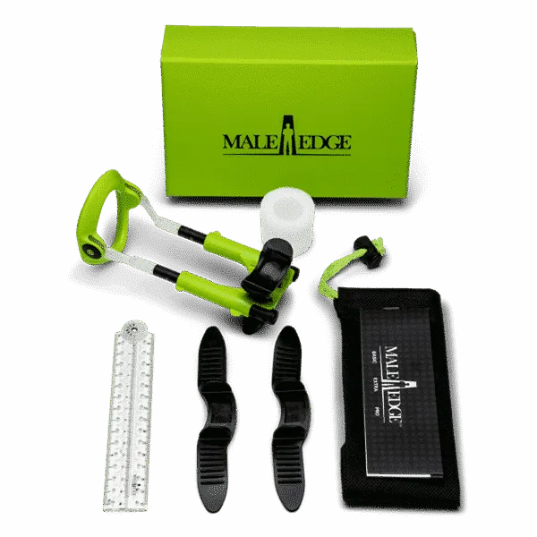 MaleEdge Extenders Extra Penis-Extender Set Grün