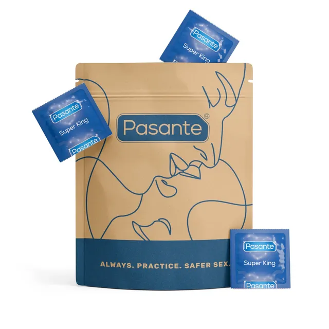 Pasante Super King Kondome 72 Stück XXL Latex 69mm