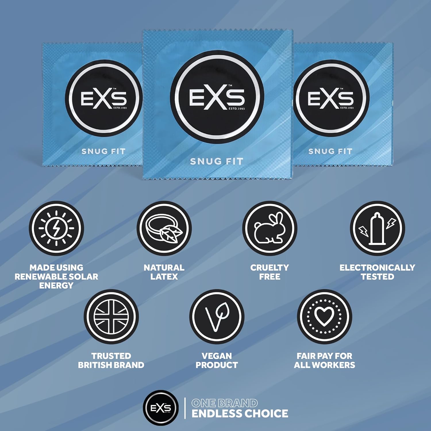 EXS Snug Fit 49mm Kondome eng 12 Stück