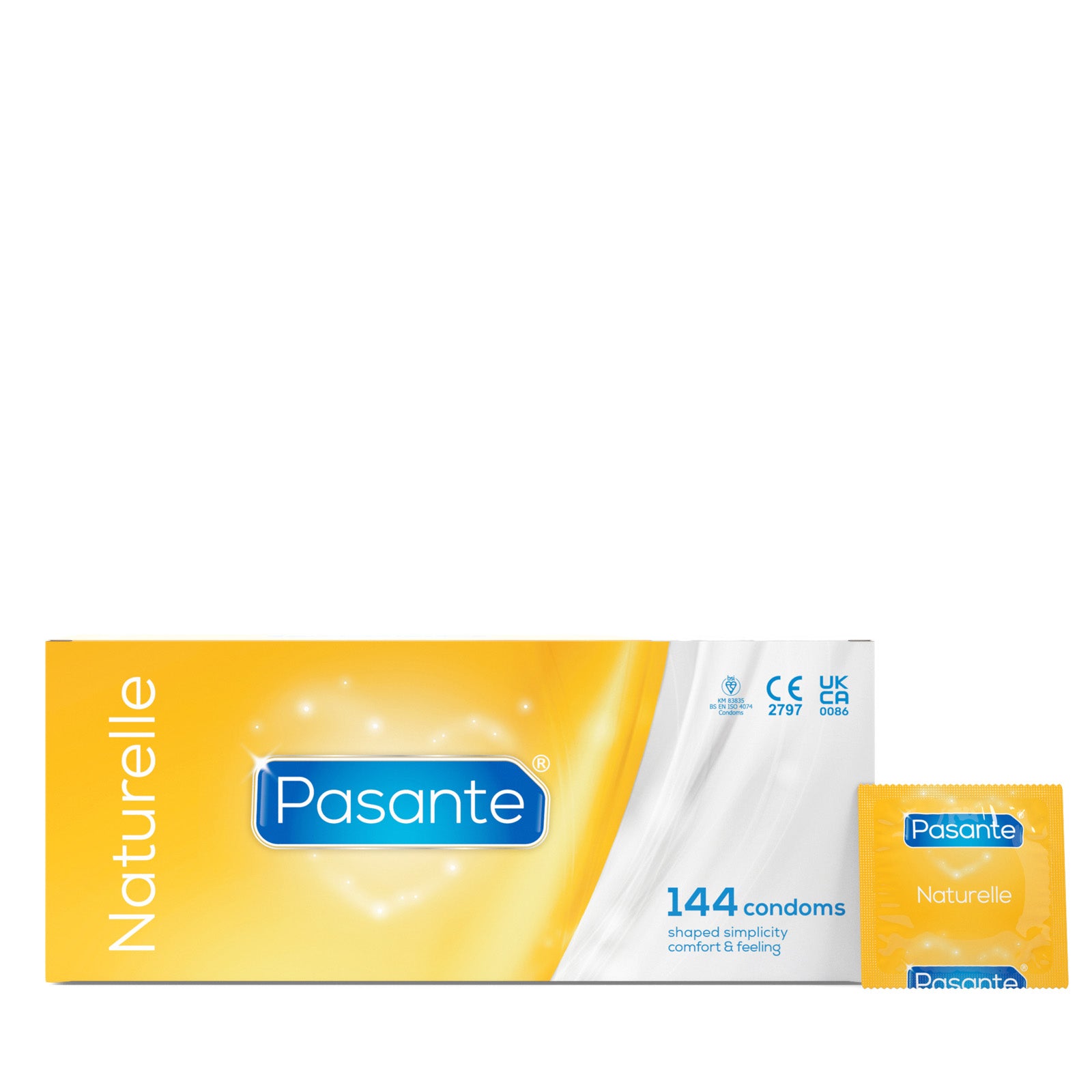 Pasante Naturelle Kondome 144er Box Standard 54 mm