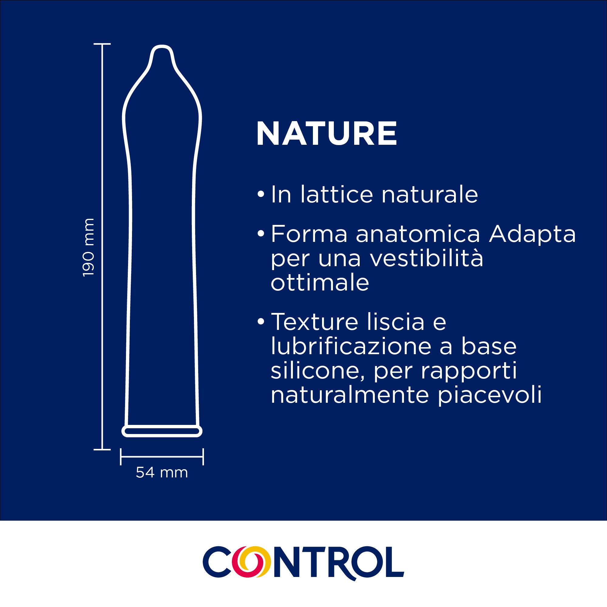 Control Nature Kondome 24 Stück anatomisch