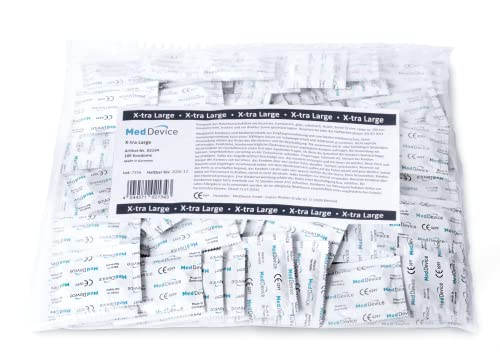 Med Device Xtra Large Kondome 100 Stück 55 mm transparent