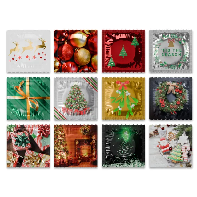 Pasante Themed Christmas Kondome 36er Limited Edition
