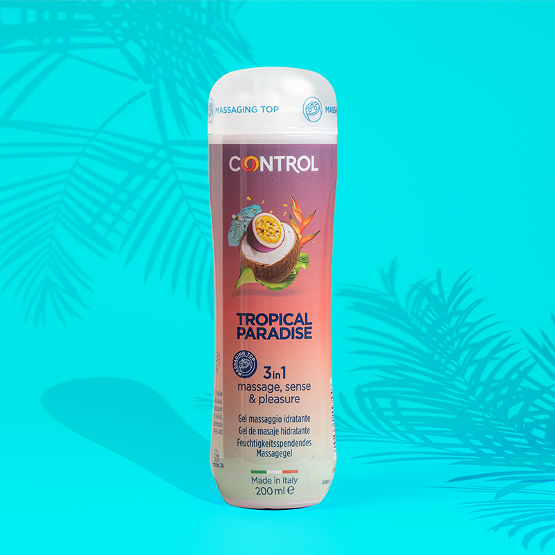 Control Tropical Paradise Massagegel 200 ml tropische Frucht
