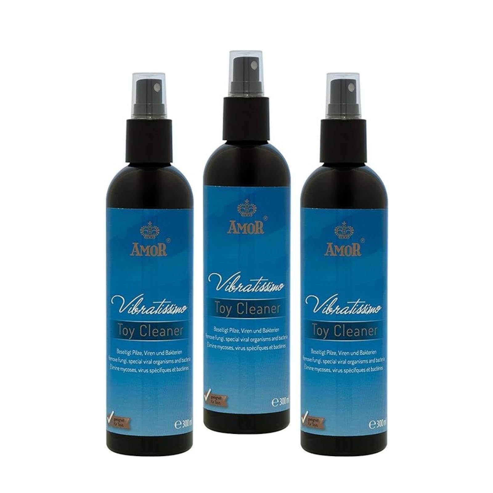 Vibratissimo Toy Cleaner Spray 3x300 ml ohne Alkohol