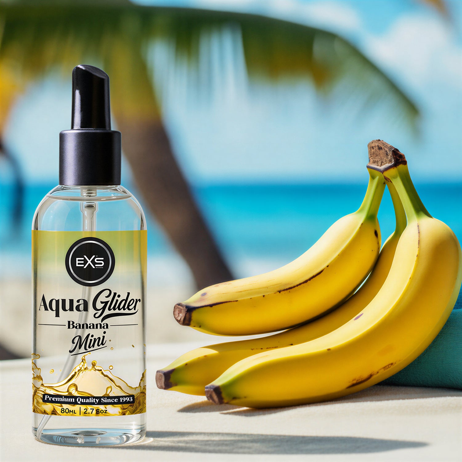 EXS AquaGlider Banana Gleitgel 80ml mit Geschmack