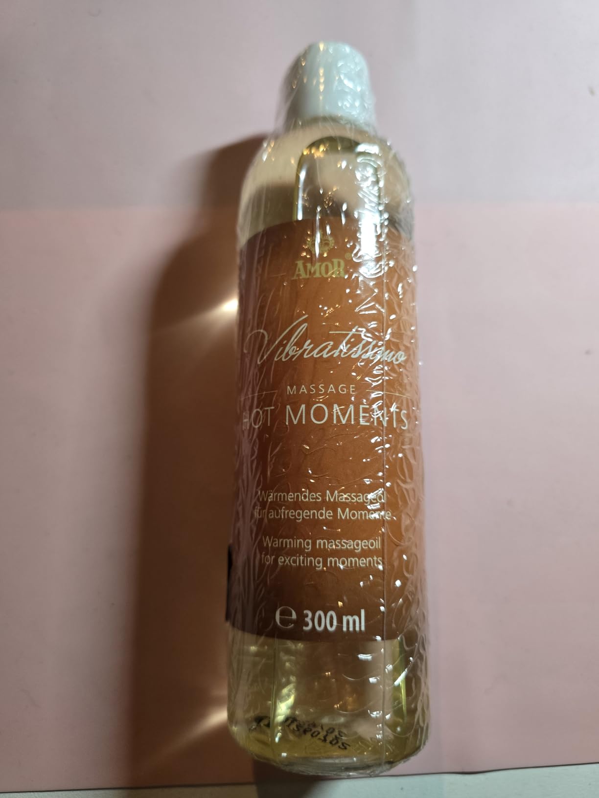 Vibratissimo Hot Moments Massageöl 300 ml mit Wärme-Effekt