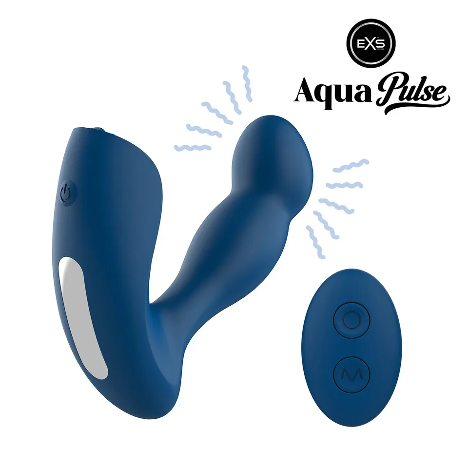 EXS AquaPulse Triton Pro Prostatavibrator Silikon wasserdicht