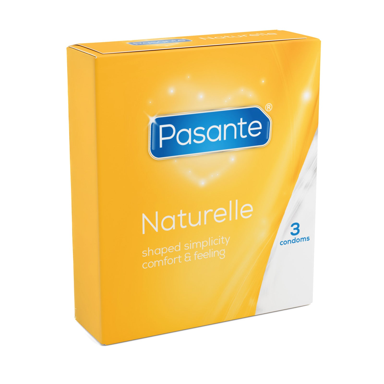 Pasante Naturelle Kondome 3 Stück Standard 54 mm