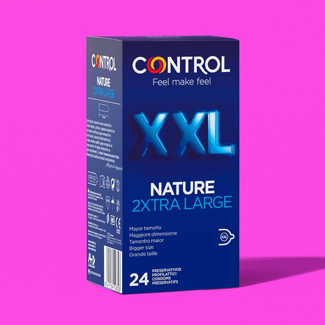 Control Nature XXL Kondome 24 Stück 60 mm transparent