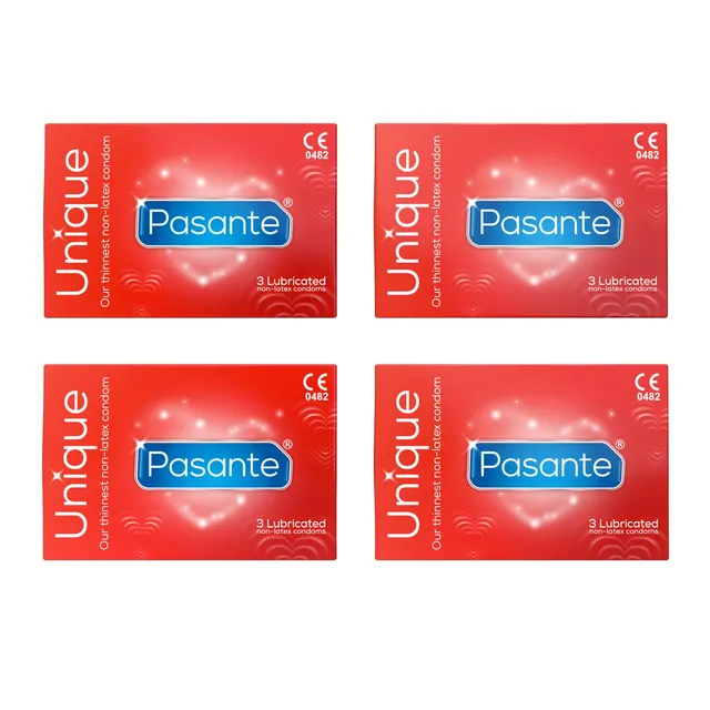 Pasante Unique Kondom latexfrei 12er hauchdünn 60 mm