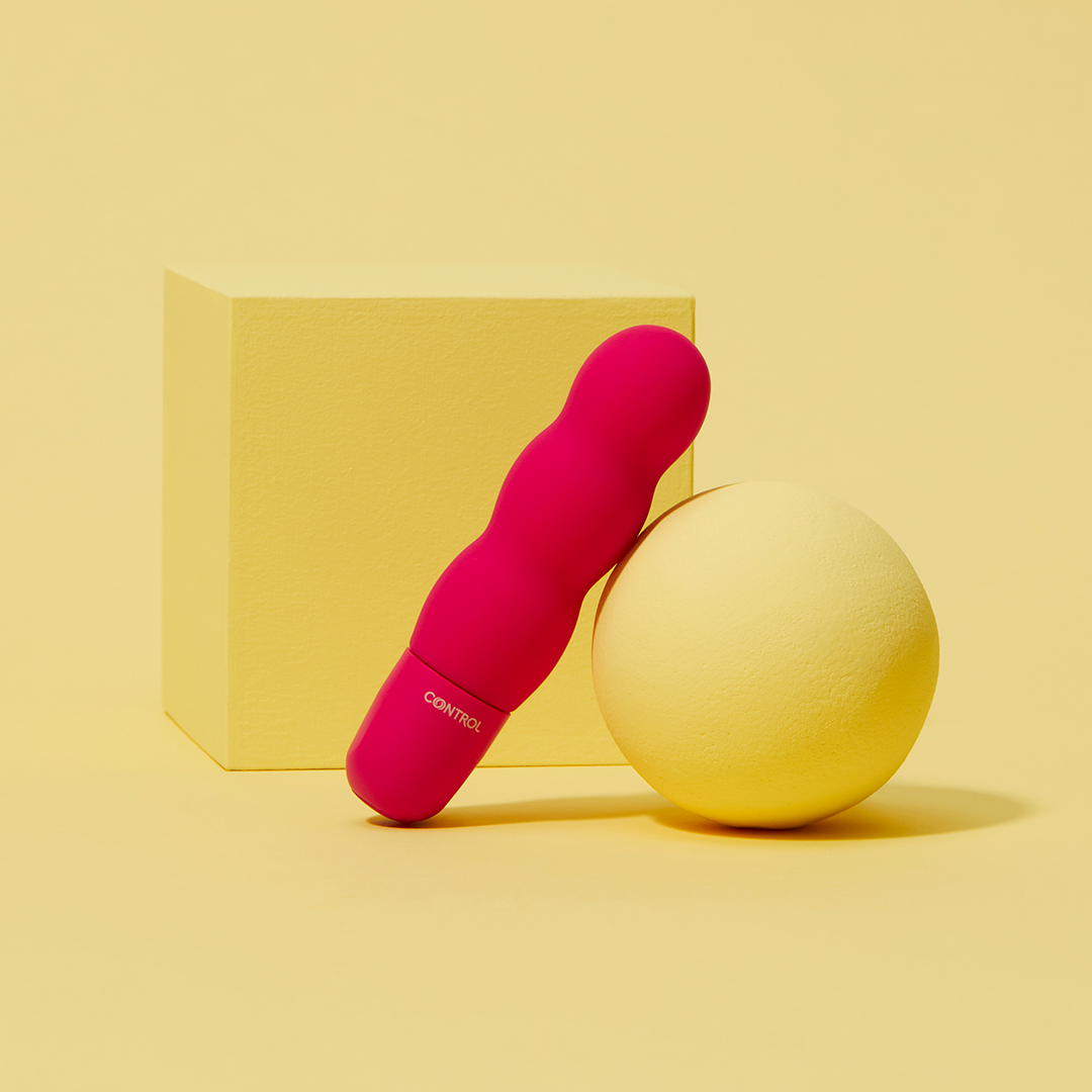 Control Velvet Secret Minivibrator 10 cm 5 Stufen wasserdicht