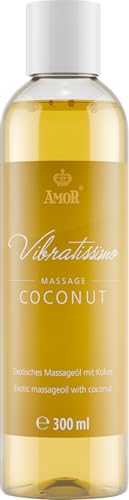 Vibratissimo Hot Moments Massageöl 300 ml mit Wärme-Effekt