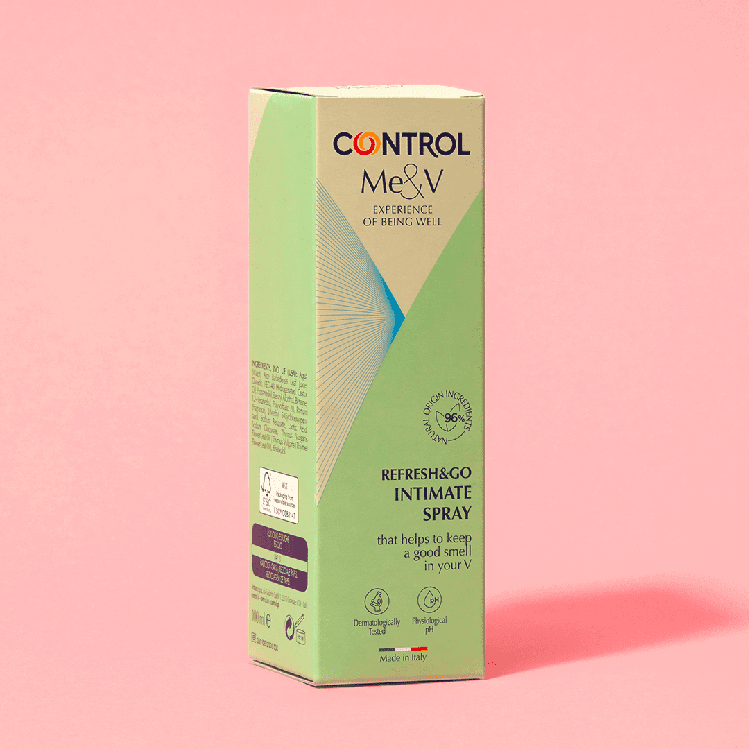 Control Intimpflege Kit 3-teilig Spray Creme Massage