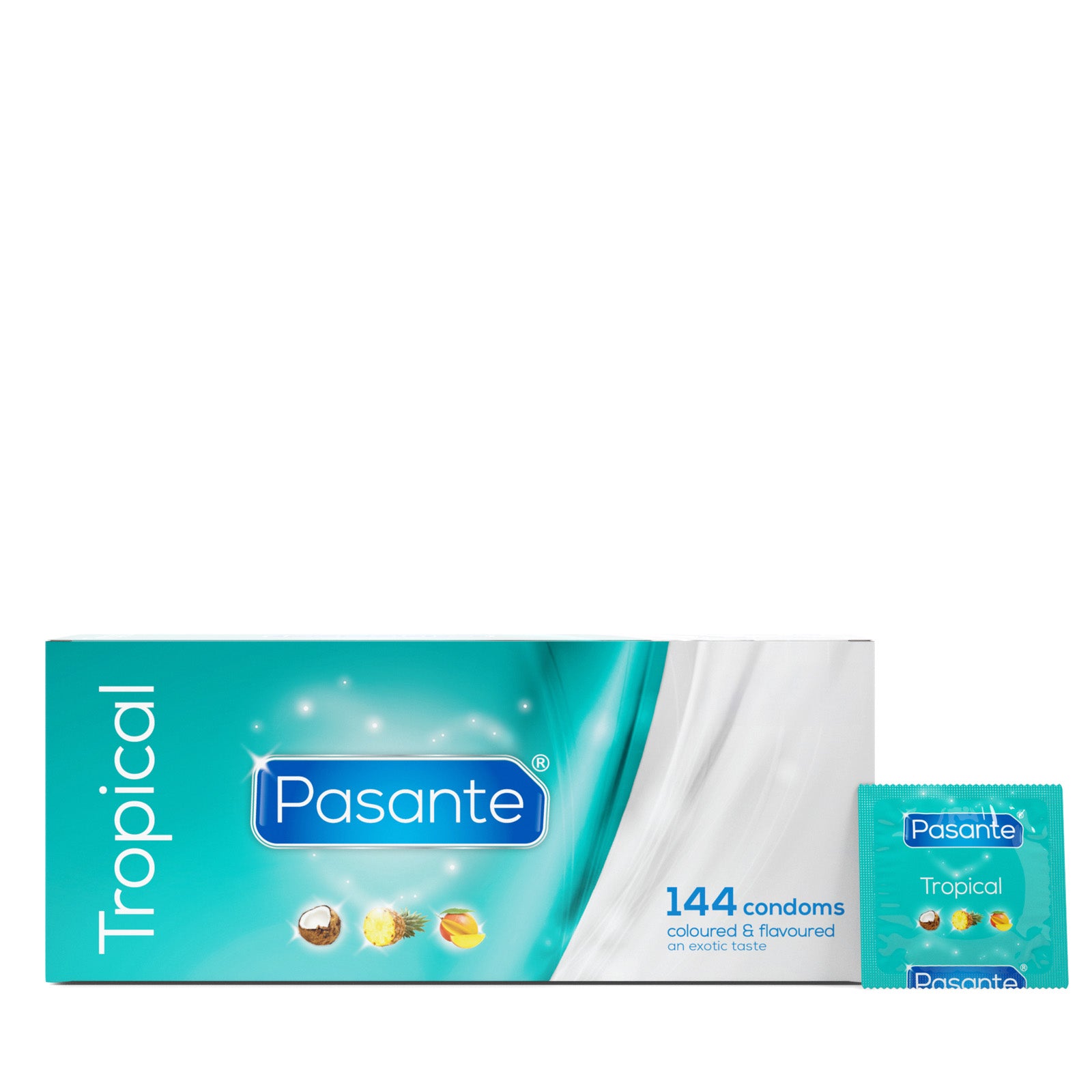 Pasante Tropical Kondome exotisch 144 Stück