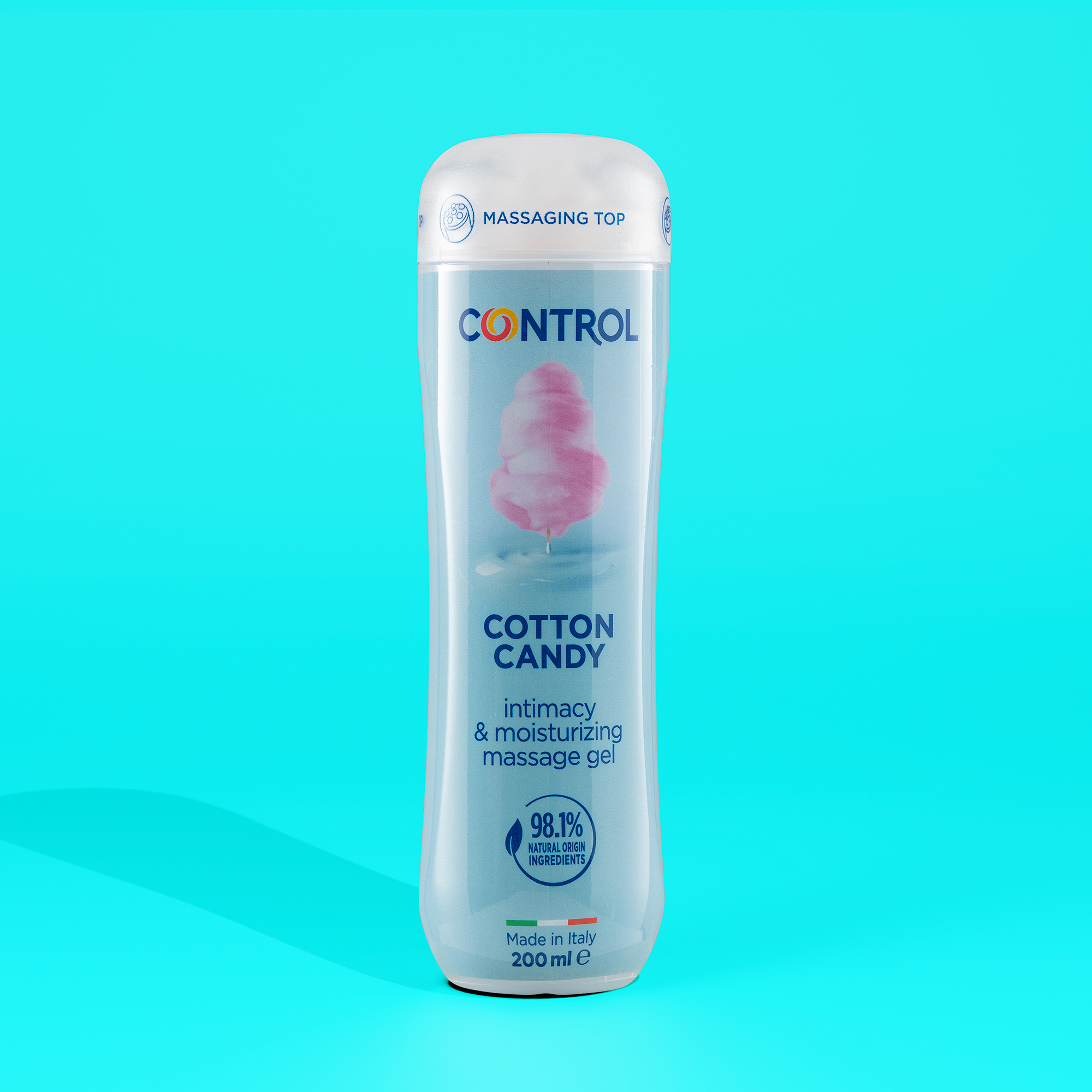 Control Gel 3in1 Gleitgel 200ml Zuckerwatte Massage