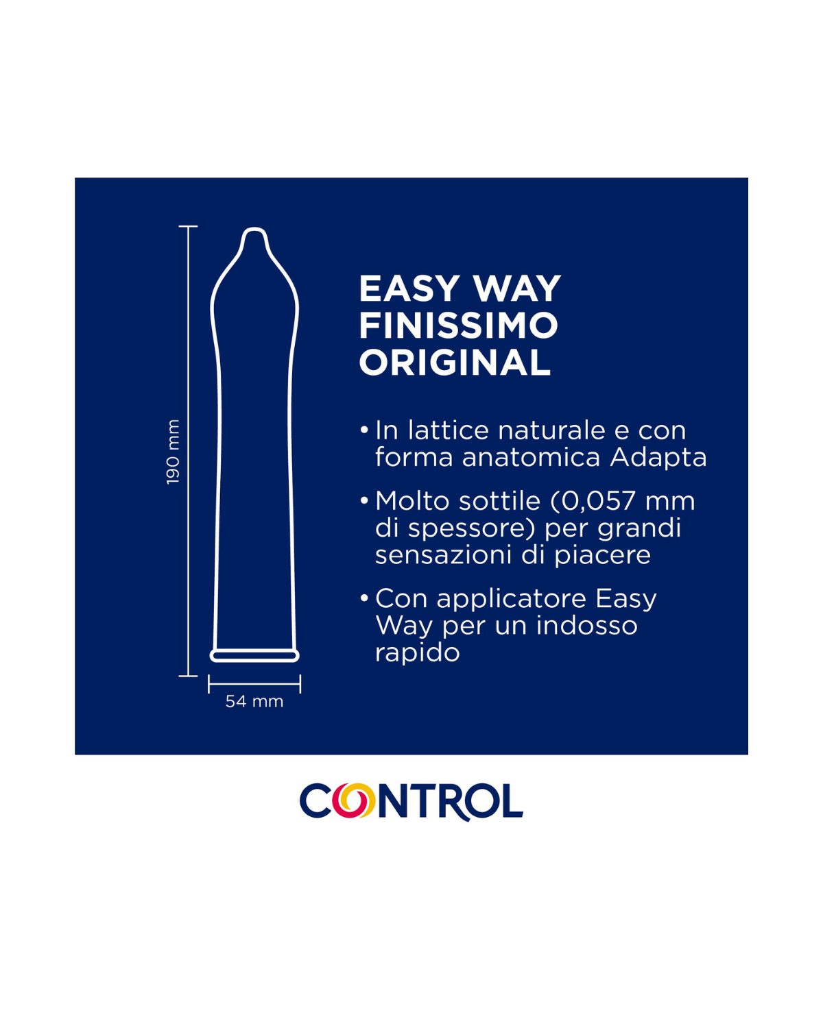 Control Easy Way Finissimo Kondome 24 Stück dünn