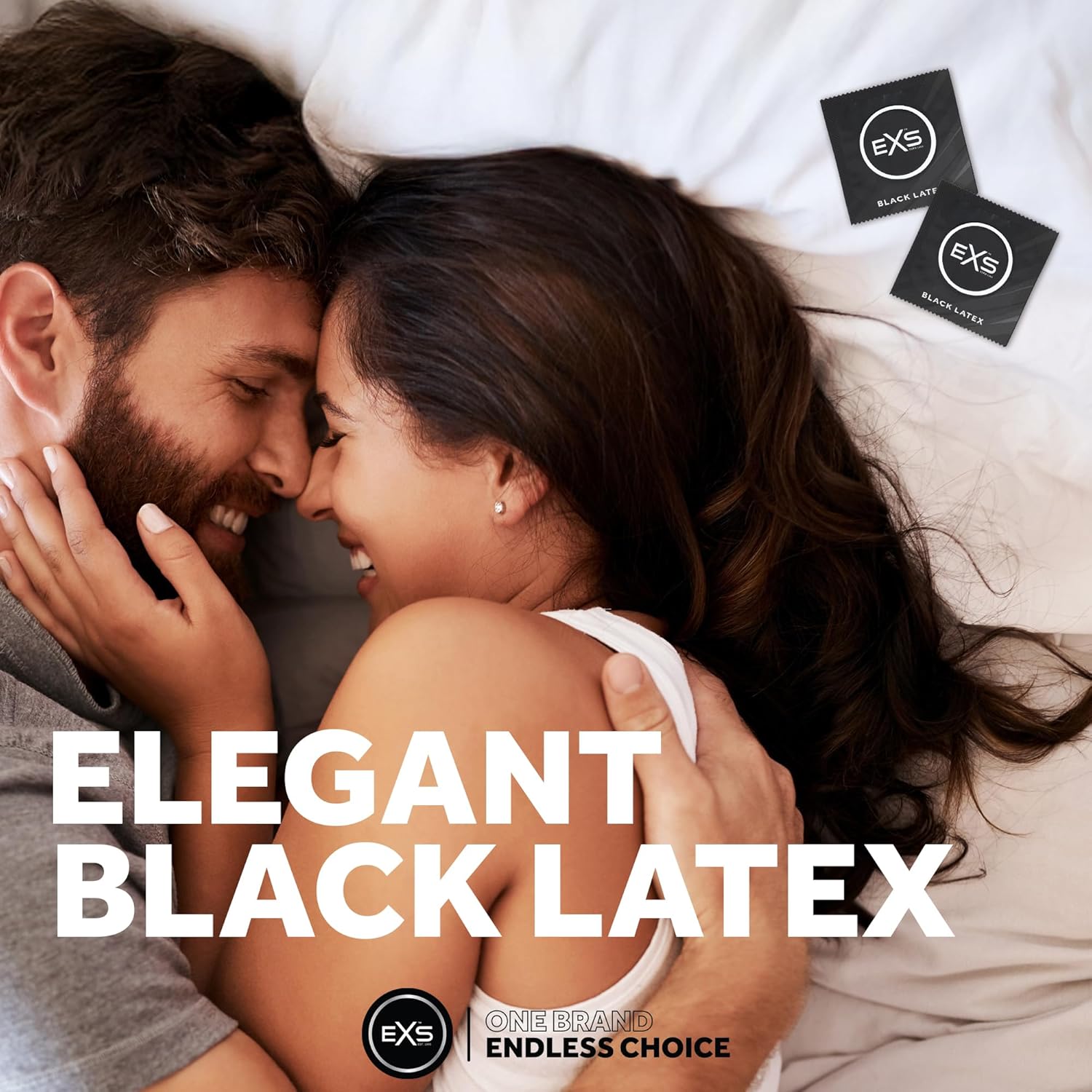 EXS Black Kondome 12 Stück 54mm schwarzes Latex