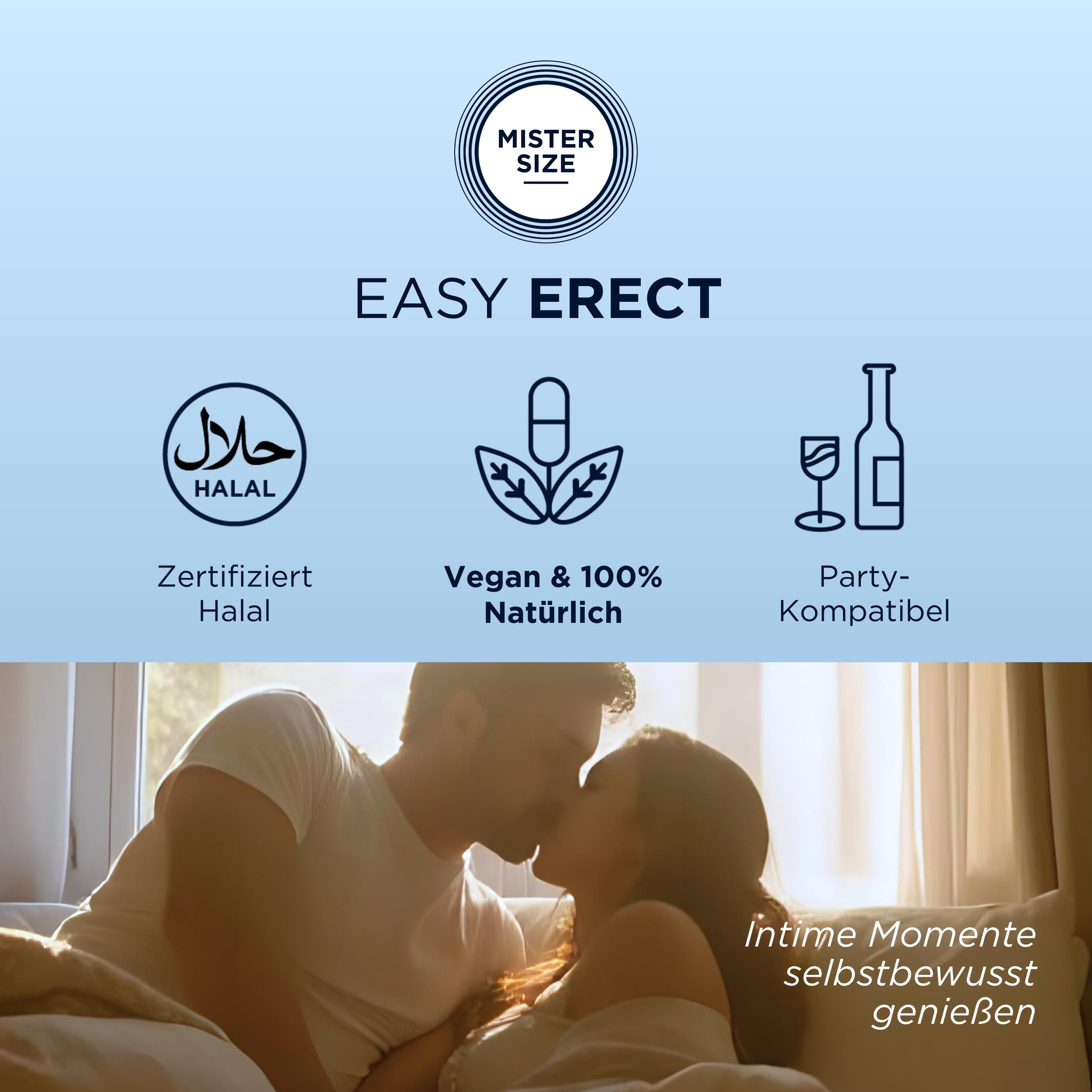 MISTER SIZE Easy Erect Potenzkapseln 5 Stück pflanzlich