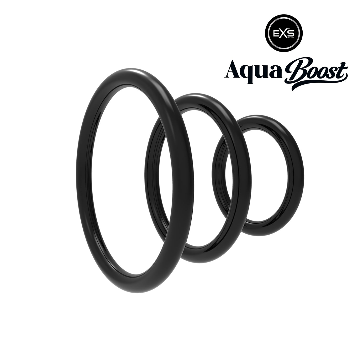 EXS AquaBoost Control Rings Penisringe 3er Set