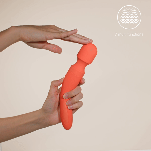 Control Be Joyful Wand Vibrator flexibel USB 7 Modi